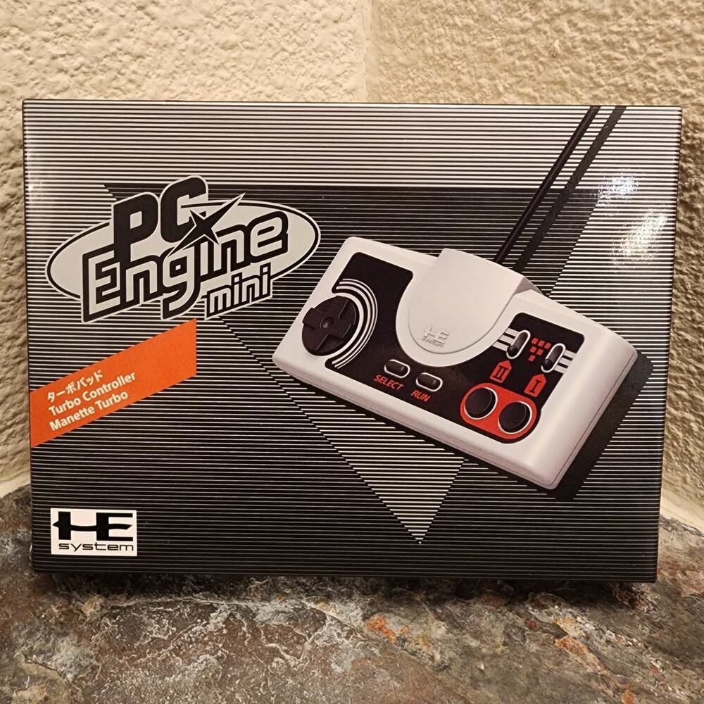 Turbo Pad Game Controller (NEW) - PC-Engine Mini / Turbografx-16 Mini - Hori